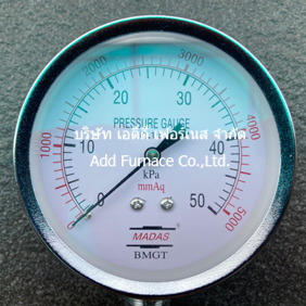 Low Pressure Guage Madas 0~50kPa, 0~5000mmAq